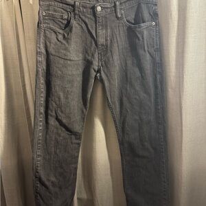 Vintage 1950’s Levi's Men’s Black Denim 511 Slim Fit Jeans